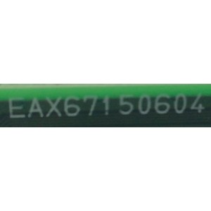 MAIN PARA SMART TV LG 4K / NUMERO DE PARTE EBT64614002 / EAX67150604 / 72EBT000-015T / RU72P8A12X / MODELO OLED65B7P-U